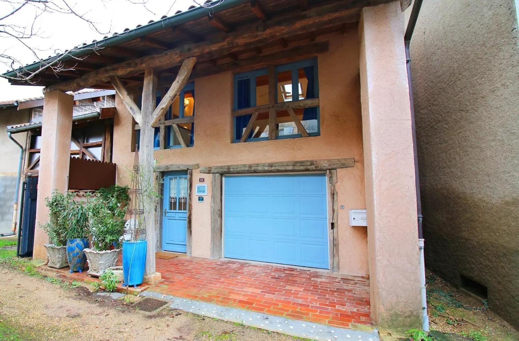 Les Colombages Apartment Biziat Luaran gambar
